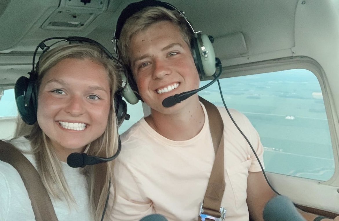 SusanAMcVay's tweet photo. There’s just something special about seeing your kid so happy in a healthy, God-centered relationship! And props to the guy for being all romantic and flying to surprise her! He’s definitely smiling even more than usual these days! ❤️ #MomApproves https://t.co/kybuQbFeN5