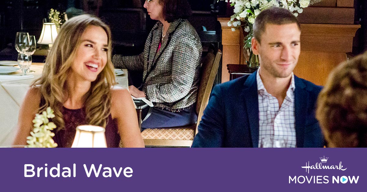 HallmarkPlus's tweet photo. After meeting a local (@AWALK35) at her wedding venue, Georgie (@ArielleKebbel) is re-considering her upcoming nuptials. Was this meeting meant to happen? Stream #BridalWave today! https://t.co/1svXozPrZP