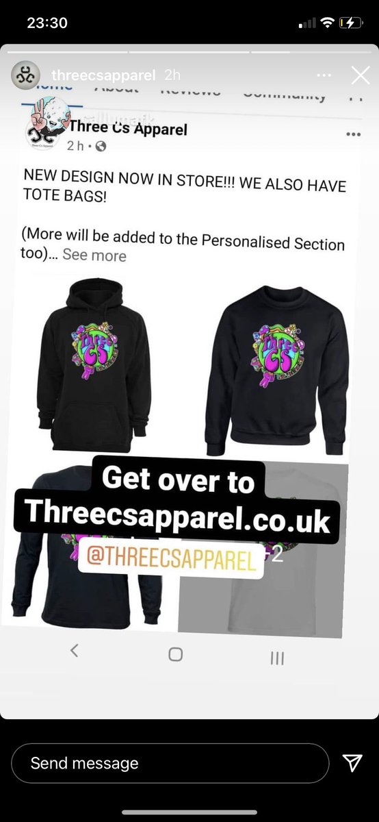 LouuVic's tweet photo. Go check out the new clothing!! www.threecsapparel https://t.co/W3g7gfgiDJ