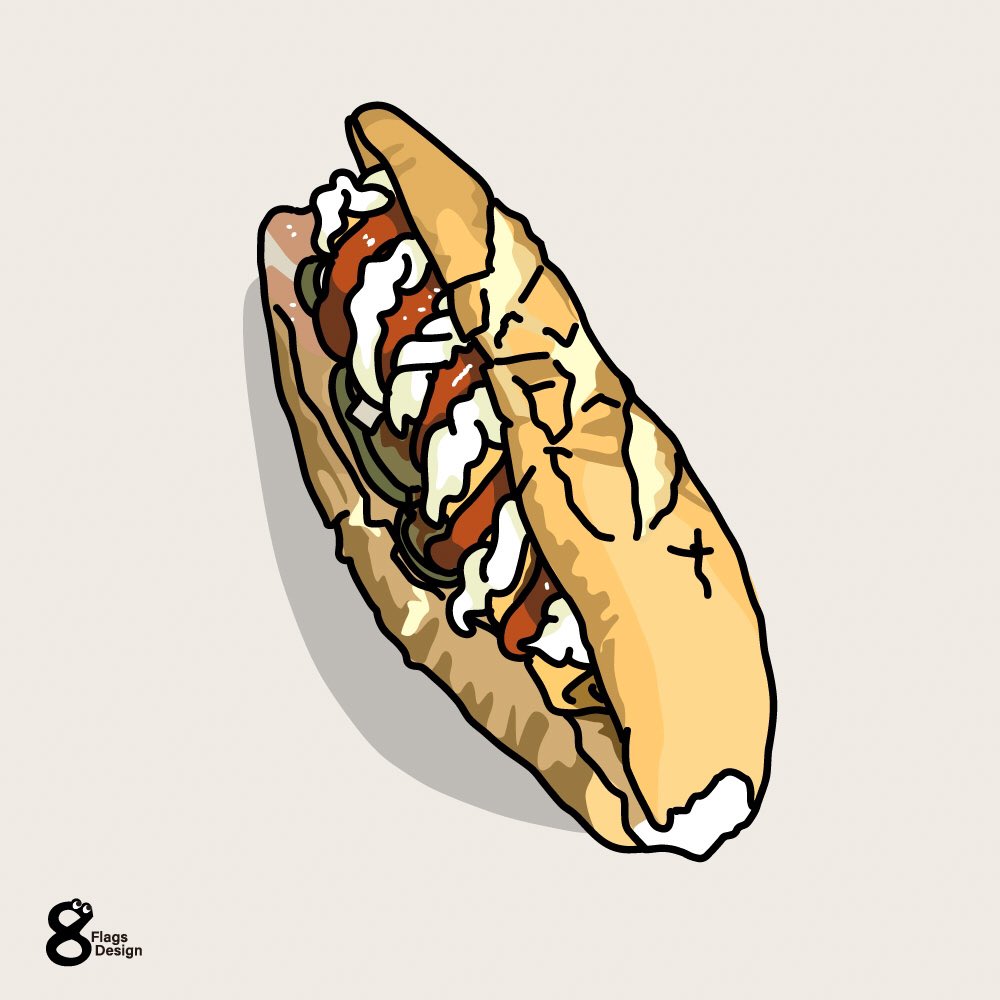 バインミー 無料イラスト素材です ベトナムの美味しいヤツ パンが軽くてペロっと ベクターシェルフのイラスト バインミー 無料イラスト素材です ベトナムの美味しいヤツ パンが軽くてペロっと ベクターシェルフのイラスト