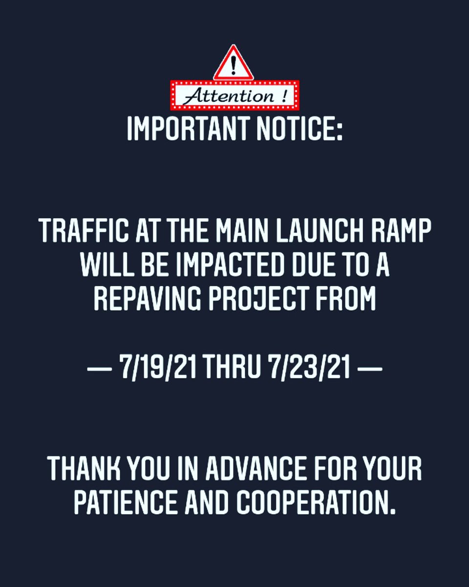 FriendsCastaic's tweet image. Traffic at the Castaic main launch ramp will be impacted due to a repaving project 7/19-7/23.
 #castaic #castaiclake