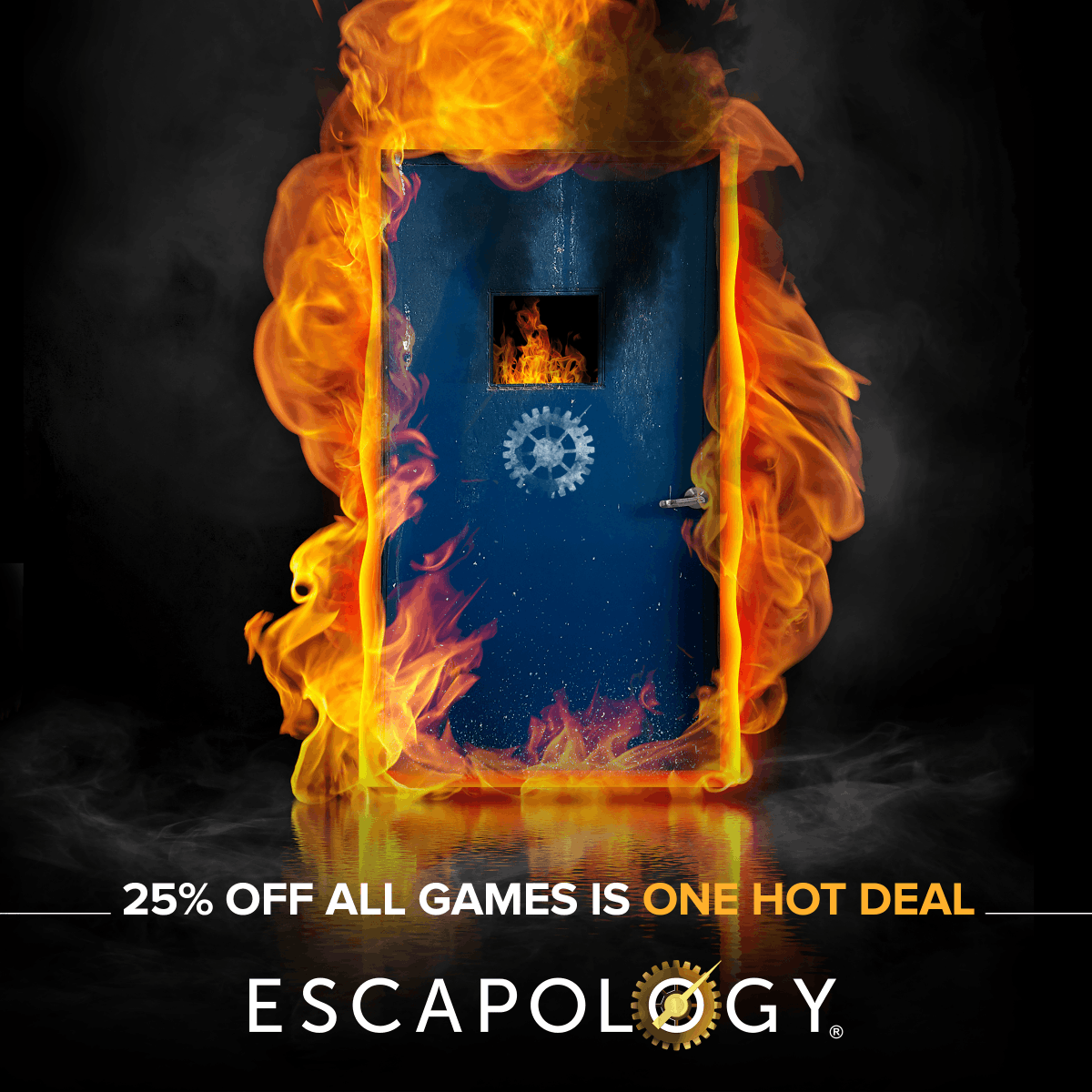 🔥 Hot Deal Day at Escapology 🔥

We’re knocking 25% off the price of escape games* played July 11th - 17th!

Book now with promo code HOTDEAL: escapology.com/en/myrtle-beac…
*Does not apply to Scooby-Doo and the Spooky Castle Adventure