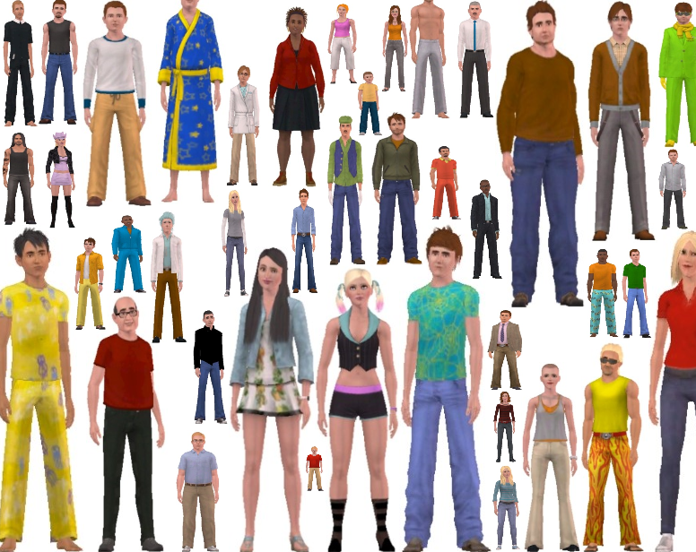 HoyCasual's tweet photo. Just a taste of all the #sims I've created. The all new Greendale #Simmunity starts tomorrow! #community #Azzuri #USMNT #unclebod #kiki #ruok #ThankYou #LegendOfZelda https://t.co/55640GPjOL https://t.co/84Y3rRhds1