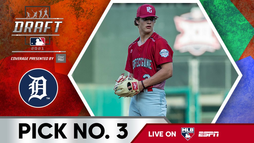 With the third overall pick, the <a href="/Tigers/">Detroit Tigers</a> select Heritage Hall (OK) right-hander Jackson Jobe, No. 7 on the Top 250 Draft Prospects list.

Watch live: atmlb.com/3mDxJh0