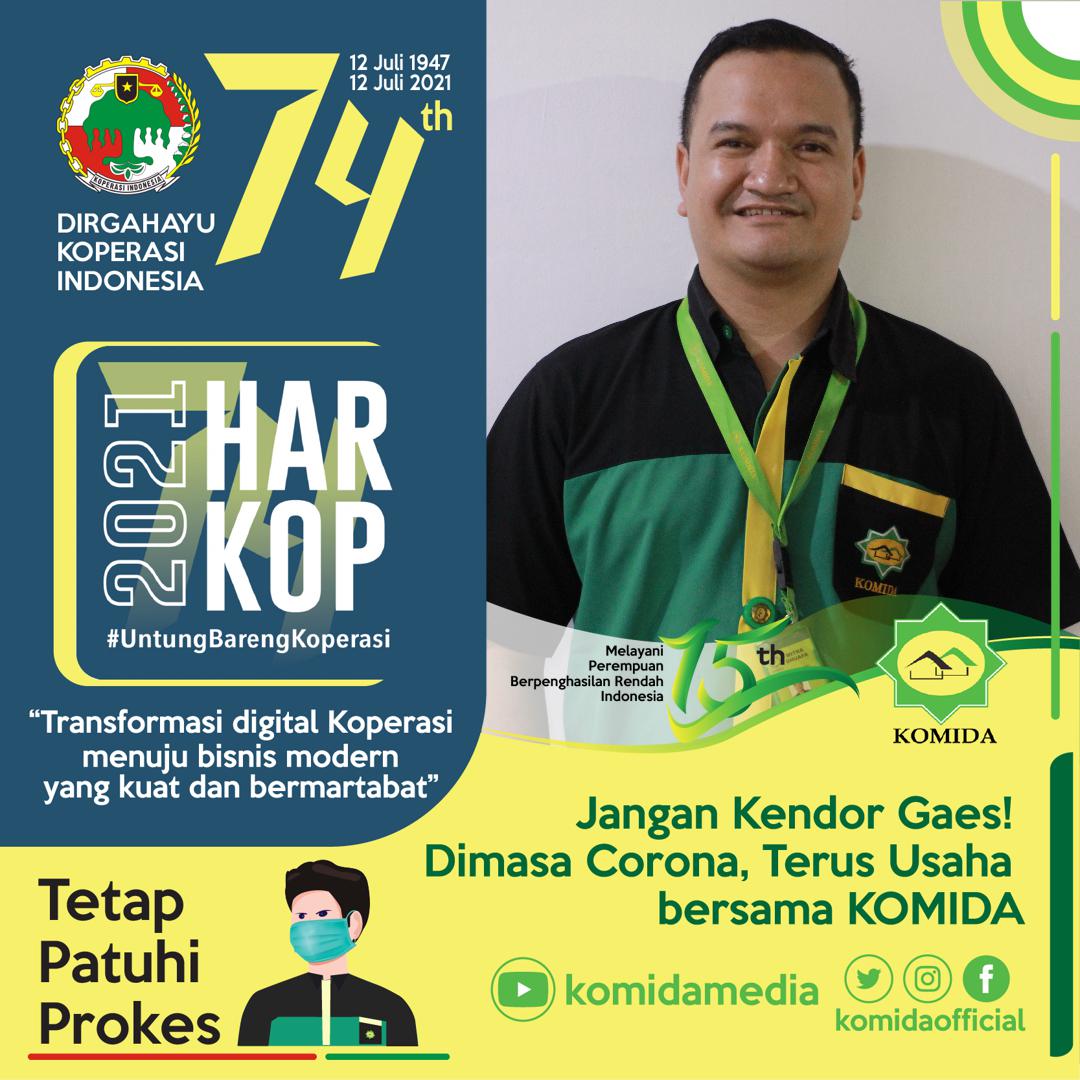 MohYoesoef's tweet photo. Selamat hari jadi Koperasi ke-74 @Koperasi_ID @KemenkopUKM
Bangga Menjadi Pegiat Koperasi, Bangga BerKOMIDA, KOMIDA untuk perempuan berpenghasilan rendah Indonesia
@komidaofficial
#Komida
#KoperasiIndonesia 
#BanggaBerkoperasi
#komidaharkopnas21 https://t.co/EOuZU8syW9