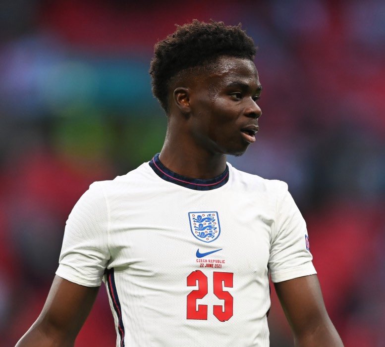 Saka is a special talent, get behind him <a href="/England/">England</a> fans. He’s going to do massive things for you. Massive.
