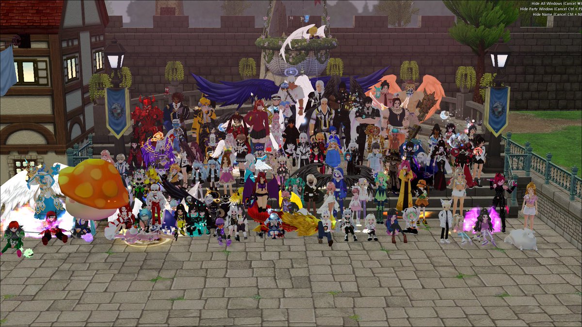 MabiErinnFair's tweet photo. Some captures from the server photo taken during the Nao Fair on June 26th! If you want to see more shots from different angles/times/with or without usernames, please join the server! #mabinogi https://t.co/6D4XnDD4c9