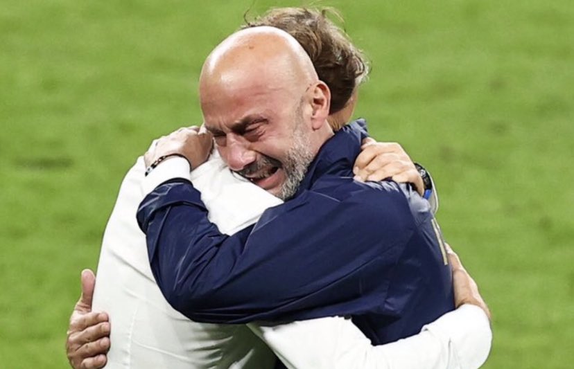 MassimGiannini's tweet photo. Tears in heaven…#Euro2020Final https://t.co/dCkRlPiJ6C