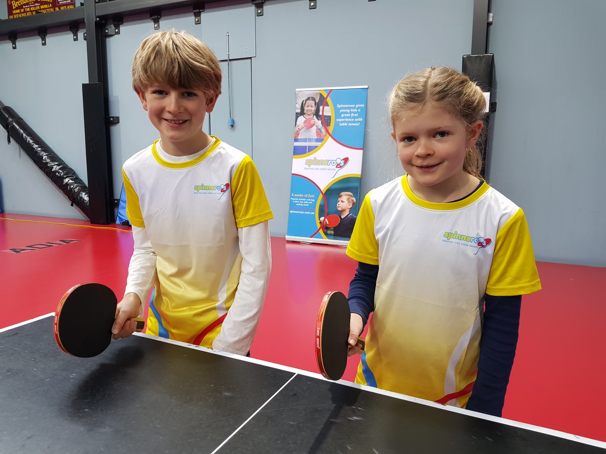 TableTennisAus's tweet photo. It is time for term 3! π There is still time to sign up for a Spinneroos π
Click here to find a Spinneroos program near you π https://t.co/sVHbNz5Azj
#Spinneroos #participation https://t.co/3hC8WOvPau