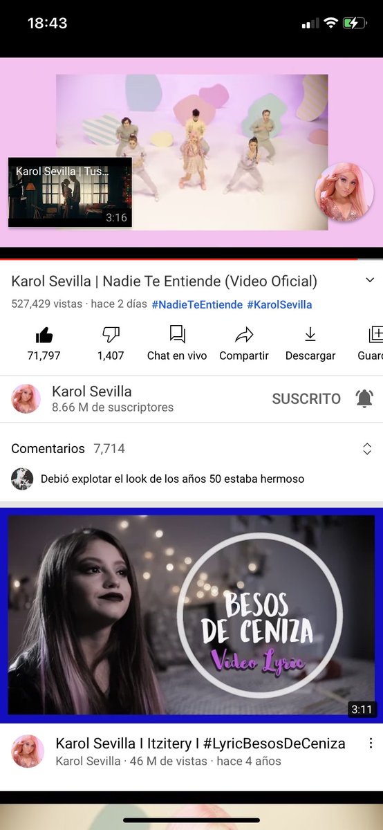 bestiedekarol's tweet photo. YouTube 15
#StreamNTE https://t.co/uJO9rGlmZ1