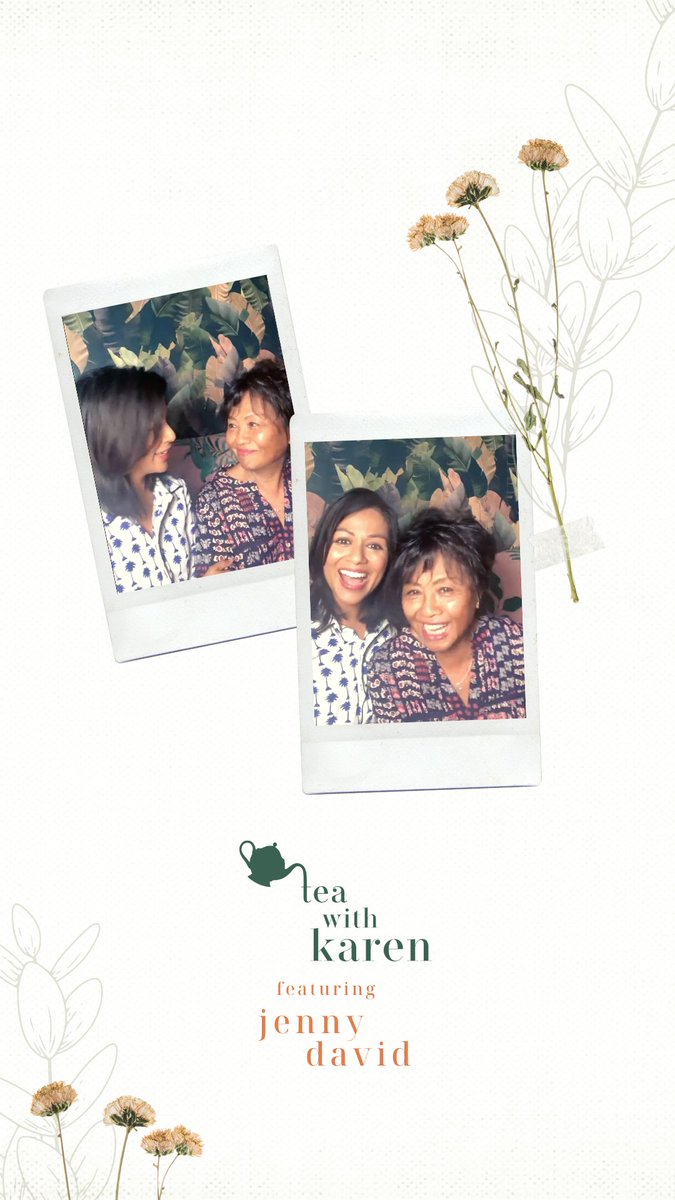 underthefeather's tweet photo. Thread of inspiration from #teawithkaren with @KarenDavid and "Pocket Mama" Jenny David!
#thehappinessproject #maketimeforfriends https://t.co/N9WjQvmRvZ