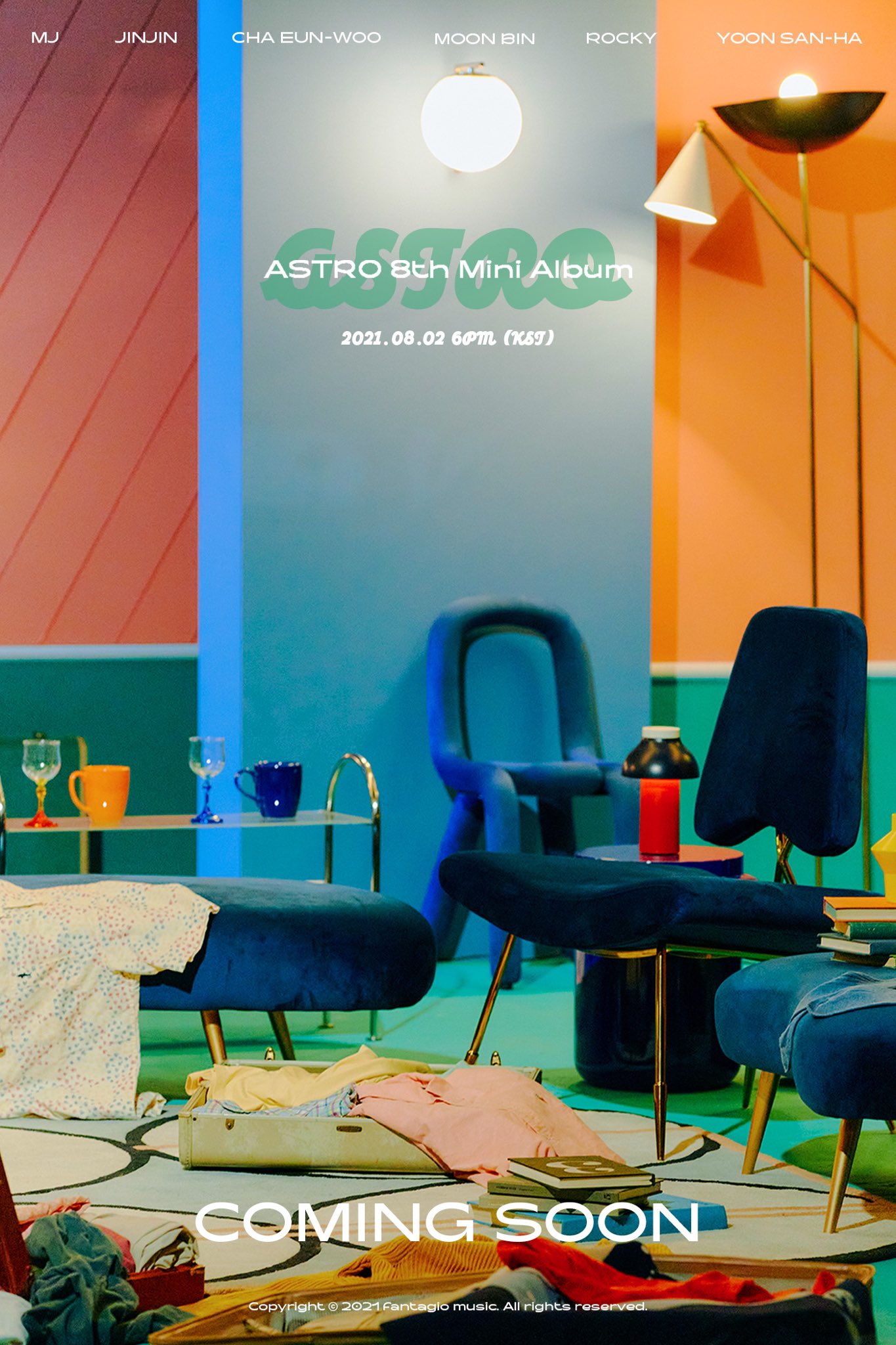 ASTRO hará un refrescante regreso con el octavo mini álbum "SWITCH ON"