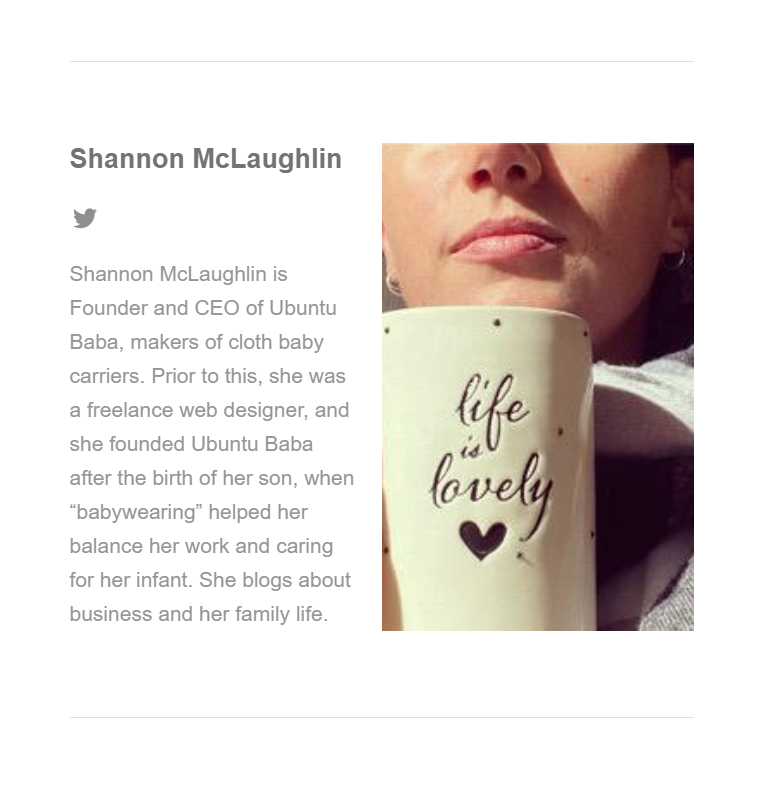 hackerbrews's tweet image. Today&apos;s indie hacker of the day is @ShannonMaryMac, Founder &amp;amp; CEO at ubuntubaba.com