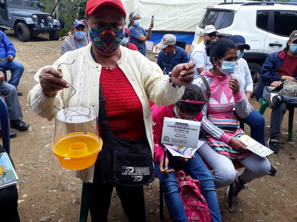 AsohofrucolV's tweet photo. Gira técnica en el cultivo de mango de Azúcar - ASOCAMPROF, municipio Florida. @Asohofrucol
#FNFH #SAFER #HITSOCIAL #NUTRIUM
Temáticas: Control y monitoreo de mosca de la fruta, Control biológico Ácaro, Certificación BPA, Acidez de suelo Y Contabilidad básica asociativa. https://t.co/keydWrbZsD