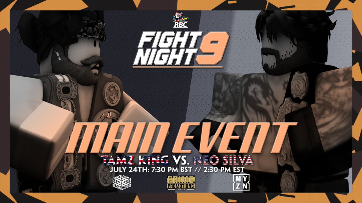 RBC_Boxing's tweet photo. FIGHT NIGHT 9: MAIN EVENT!

It's OFFICIAL!

The contract has been signed, and will feature a massive crossover fight between RBC World Champion @TKingRBLX and UFC World Champion @NeoStalkerx!

#RBCxBOXING https://t.co/kmd0wvwnQU