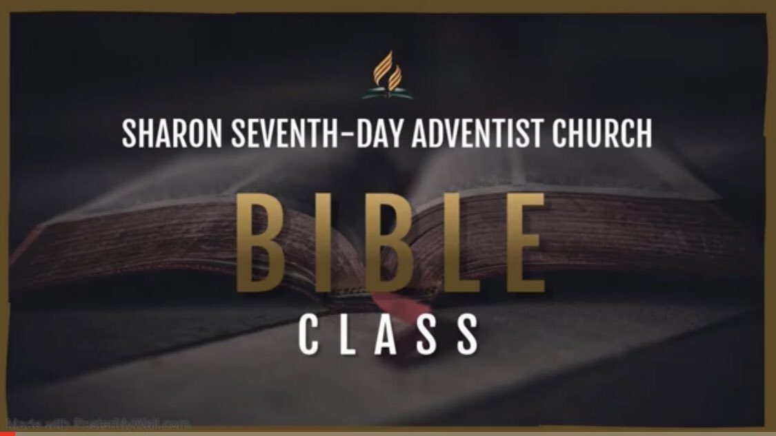 .<a href="/SharonSDAChurch/">Sharon Seventh-day Adventist Church</a>’s Bible Class - “The Biblical View of #Marriage” 7/10/21: youtu.be/mZ_Aqhj7PR4
#SharonOn5thAvenue #adventist #adventistchurch