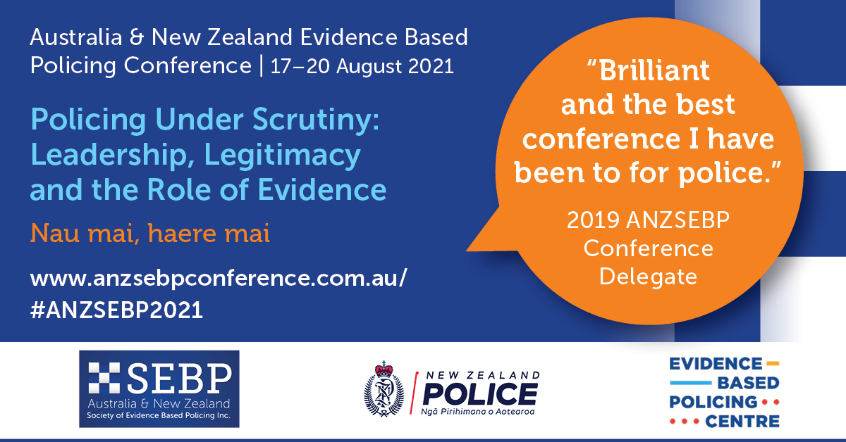 We have officially released the program for #ANZSEBP2021. More than 50 speakers from NZ, Australia, US, UK, Canada & Spain. Incredible lineup! Online and interactive! Affordable registrations! Register now: anzsebpconference.com.au #EBP @CAN_SEBP @EBPC_NZ @Society_EBP @EBpolicing