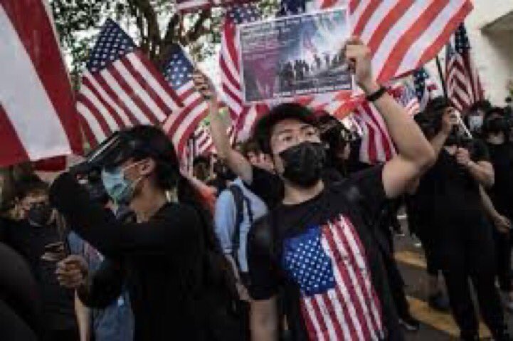 Kinda sad Cubans and Hong Kongers are more patriotic than half of America