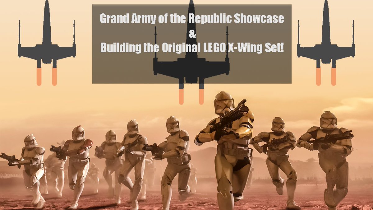 ClonePlaysGames's tweet image. Link to Stream --&amp;gt;youtu.be/9Bvg98eQLpI
(Copy &amp;amp; paste into Google)

Today's stream is a bit different as first we'll go through the Clone Army I've amassed, then build the original LEGO X-Wing set from 1999!
#clonearmy #nostalgia #relaxingstream #starwarsstream #ArmyBuilding