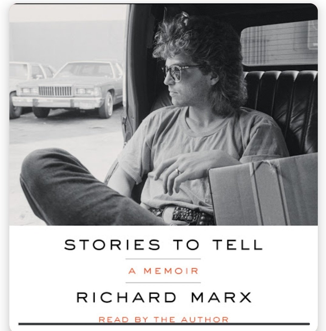 Just finished #StoriesToTell ~ A Memoir by @richardmarx. What a gem! Btw, Chapter 23 trip me the fuck out. Whew, chile