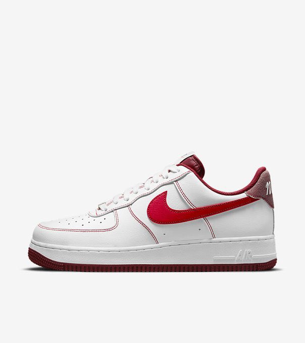 Nike Air Force 1 First Use ‘White / University Red’ – Sneaker Steal