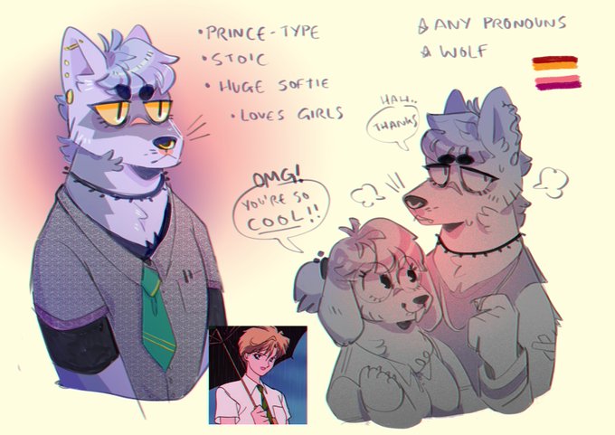 princely anime lesbians gotta b my favourite gender fr ☝️ 