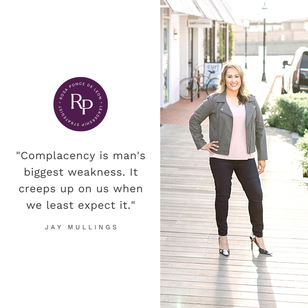 How have you dealt with complacency within your teams? 

#complacency #powerfulatwork #jaymullings #empoweredleader #leadership #teambuiling #highperformingteams #trust #integrity