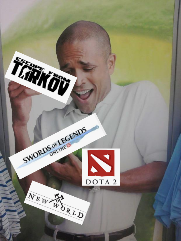 jst4rgaming's tweet photo. Mood: When you can't decide what game to play, so you play them all 😵‍

#EscapeFromTarkov | #Dota2 | #SoLOnline | #PLAYNEWWORLD https://t.co/Vt5GRq3Ktr