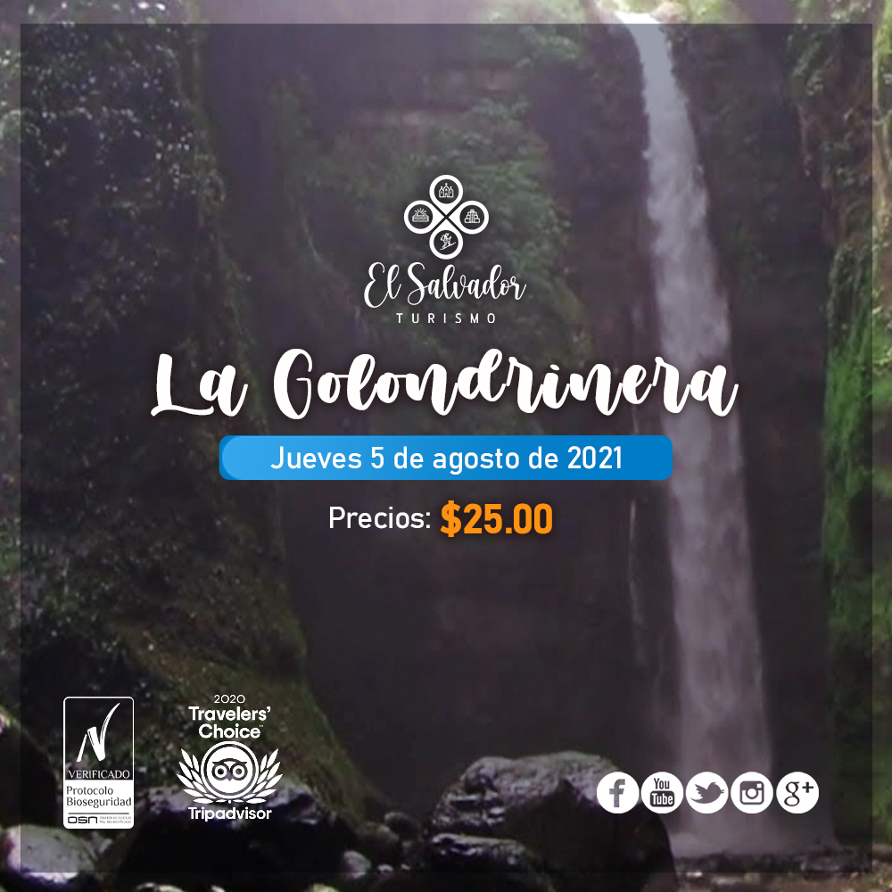 Los mejores tours y paquetes para estas vacaciones de agosto los encontraras solo en elsalvadorturismo.com.sv PROTOCOLO DE BIO-SEGURIDAD Certificado por OSN