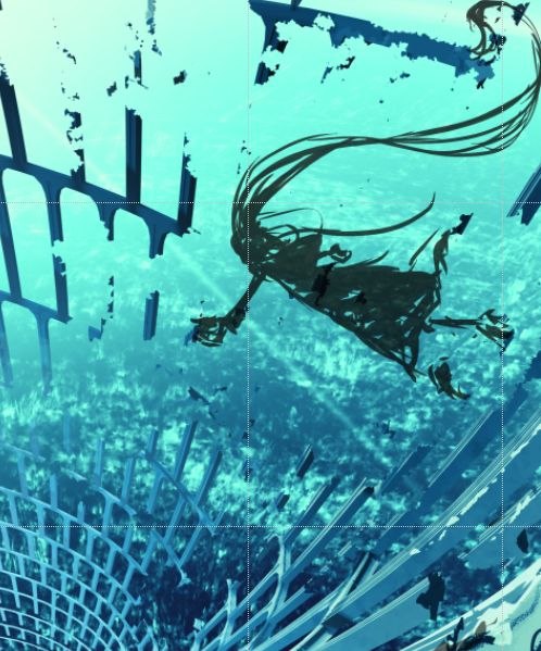 最近描いてるイラスト このまま湖の世界に行ってきます って感じのラフ 最近 ナナｓ ﾅﾅｴｽ ファンタジー系風景絵描きのイラスト