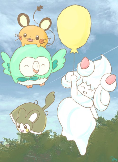 風船のtwitterイラスト検索結果