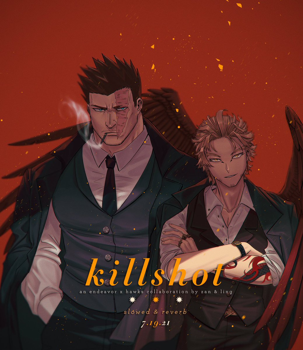 viol_vrt's tweet photo. we're back at it👁🩸killshot; slowed &amp; reverb, a mafia endhawks AU collaboration by @zanzimez and yours truly, coming 7.19.21💥 https://t.co/pzyBafYkAl