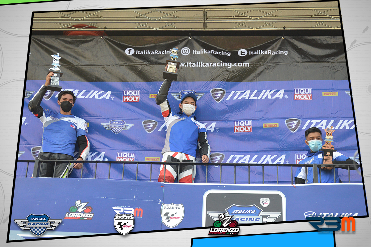 ItalikaRacing's tweet photo. ¡GANADORES! 🥇🥈🥉
Fecha 3 | Temporada 2021
Campeonato Nacional #TalentoITALIKAJunior
#CopaEVoltium #CopaDM125 #CopaVortX200 #WSCupMx
#FormandoTalentos #DescubriendoTalentos #LorenzoCompeticiónMX #RoadToMotoGP #RoadToRookiesCup @ItalikaOficial @RacingBikemx @chicholorenzo https://t.co/JimhWjkfev
