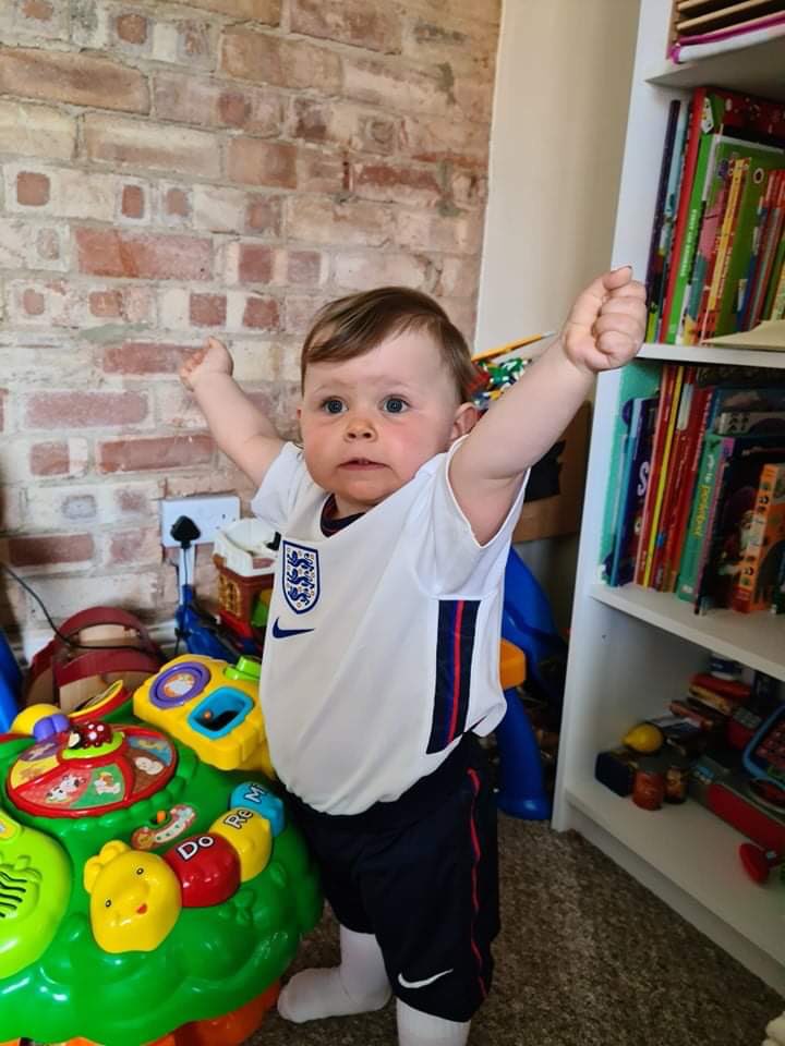 Well done England. You were all amazing. <a href="/sterling7/">Raheem Sterling</a> <a href="/PhilFoden/">Phil Foden</a> <a href="/HKane/">Harry Kane</a> <a href="/MarcusRashford/">MR14</a> <a href="/GarethSouthgate/">Gareth Southgate</a> <a href="/BukayoSaka87/">Bukayo Saka</a> <a href="/HarryMaguire93/">Harry Maguire</a> #stillproud #StillWithYou #3Lions
