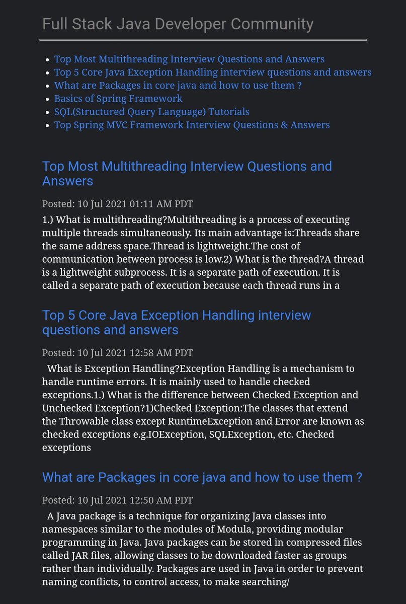 full_stack_java's tweet image. Please Follow ,Share and like the page  to receive the upcoming posts.
Let&apos;s share its benefits, issues, and experience.

…ckjavadevelopercommunity.blogspot.com