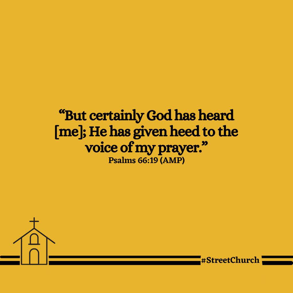 God don hear you, all the pain you put in prayers &amp; this week he go give you gain in the place of your pain, honor in the place of horror. 

Enter this week and flourish! 

#streetchurch #streetbible #wordonthestreet #africannames