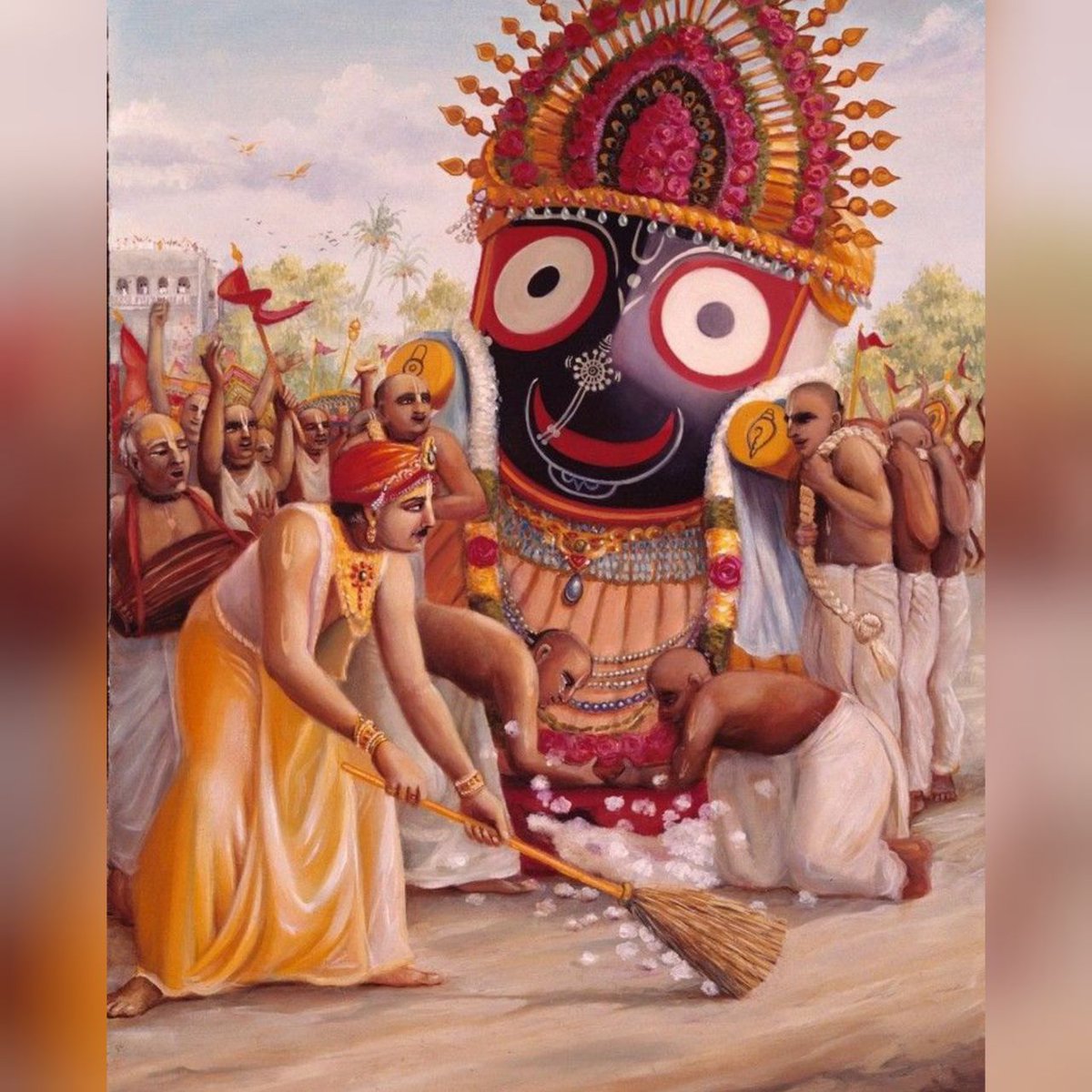 Happy Rath Yatra! May the felicity and harmonious relations, surround you with his endless, love and physical intensity.
May God Jagannath bless us 🌸😇
#RathYatra2021