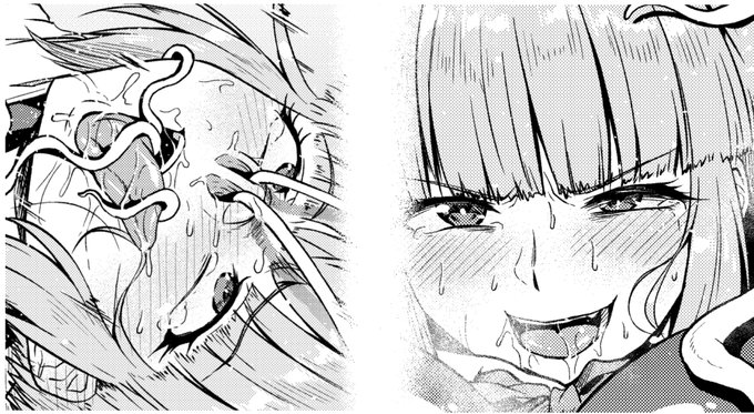 【宣伝】雑魚にわからされるフミネさん

対蟲師フミネさんの漫画3ページ
同人下書き1枚です

Fantiaにて「毎週」
漫画やイラストが見れます
月200円です↓
https://t.co/IWjXLPI30T
よろしくお願いします～ 