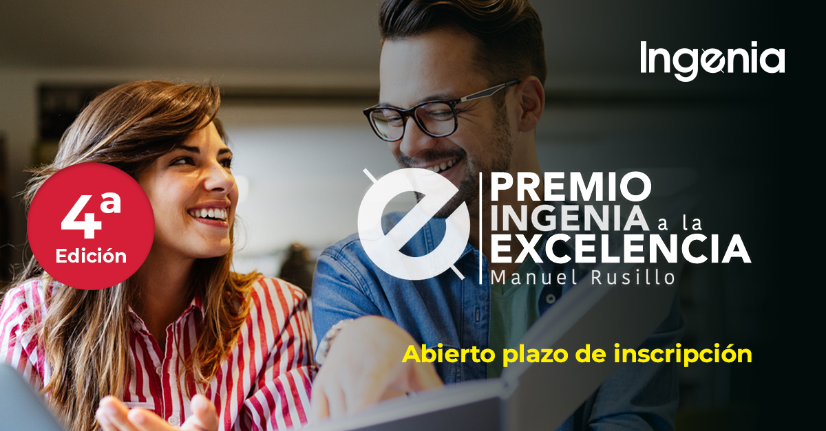 Ingenia_es's tweet image. 🏆¡Abierto plazo inscripción! 4ª Edición del PREMIO INGENIA A LA EXCELENCIA MANUEL RUSILLO, iniciativa con la que reconocemos el esfuerzo y talento de los jóvenes que aspiran a crecer profesionalmente en el sector TIC. #PremioIngenia21 #Personas&amp;amp;Talento
👉ow.ly/O3f950Fniqw