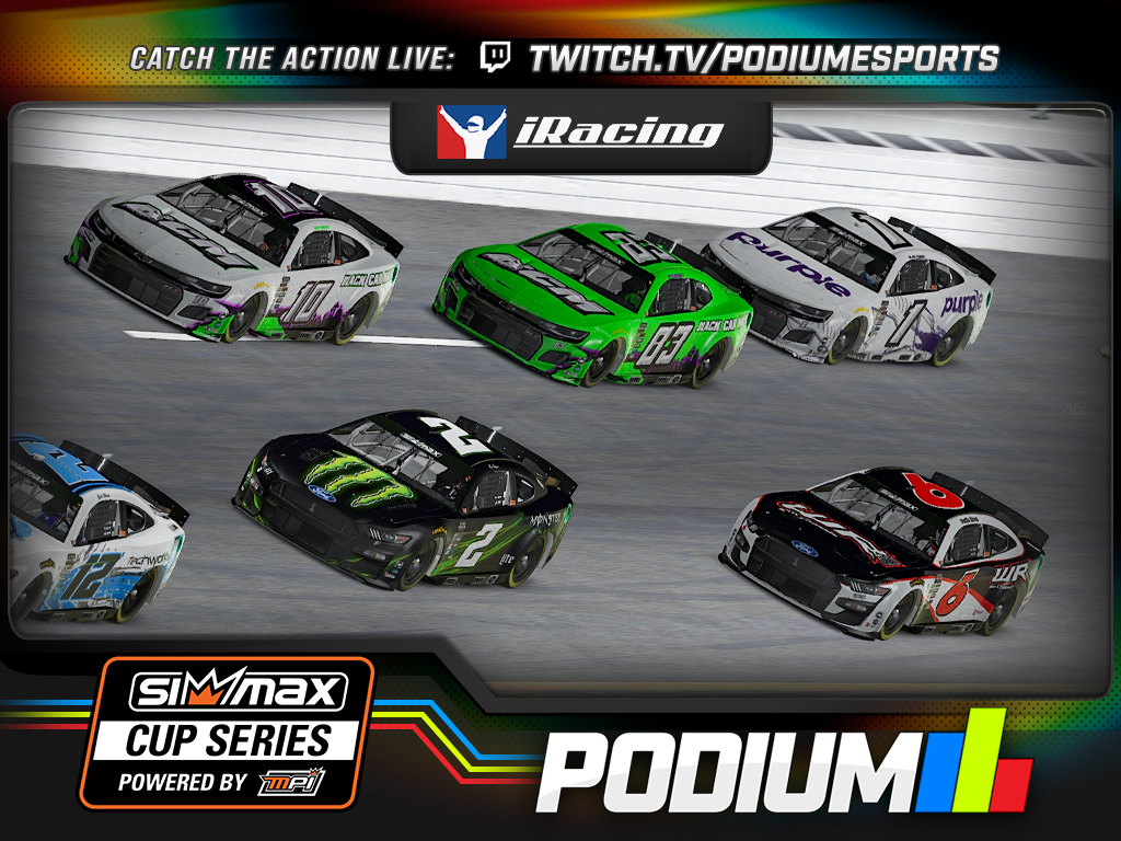 PodiumeSports's tweet image. HERE THEY GO!

The Brackett brothers get a lot of help on the top line and are now battling for the lead!

Tune in NOW!

@simmaxcupseries | #SimMax | @MPI_INNOVATIONS | twitch.tv/podiumesports