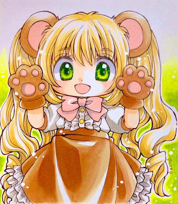 #これをみた人は真正面の画像を貼れ
左右対称になってるかは別として(笑)
正面描くのは好きですヽ('▽`)/💕 