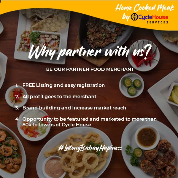 CHServices_'s tweet photo. Be our Partner Merchant in either Metro Manila, Cebu, Davao and other.
Register here! 👉 https://t.co/92INLSsZOx https://t.co/3sIWxiGzvY