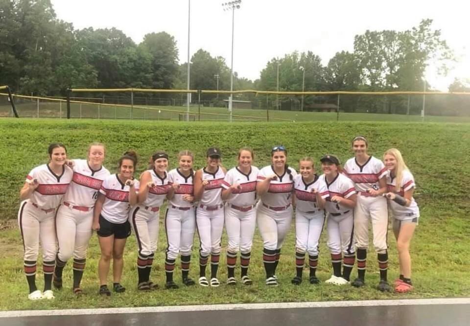 gtrozanski's tweet photo. Congratulations! These girls play great today.  Co-Champions of the rain shortened Motown Mayhem Tournament in Morgantown, West Virginia. Never got to play the Championship game. @SBSilverCreek https://t.co/Zn83kuBEPE