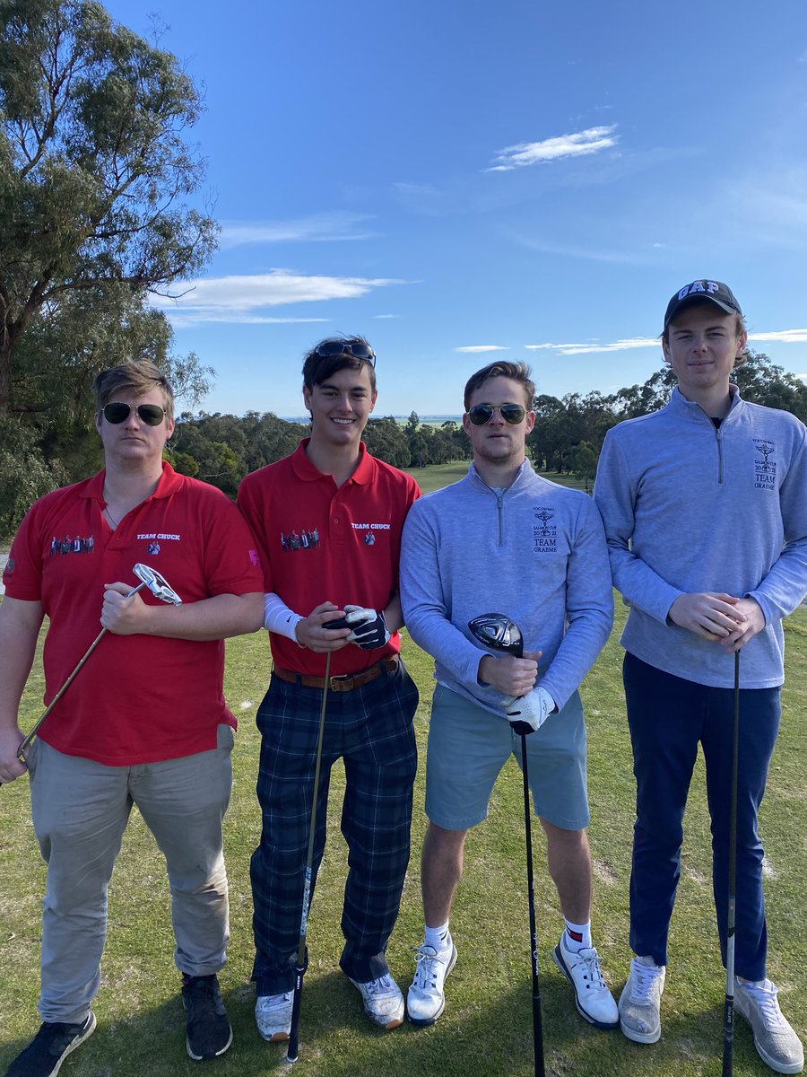 salmon_golf's tweet photo. FEATURE GROUPS MONDAY 🏌️♂️ 🚨. Lang Lang Golf Club (“The Augusta of South Gippsland”) hosts day two of the tournament. Thankyou to our Sponsors #GSFM #HOLMESLIST & #FLYLIE https://t.co/CgTd9vgozo