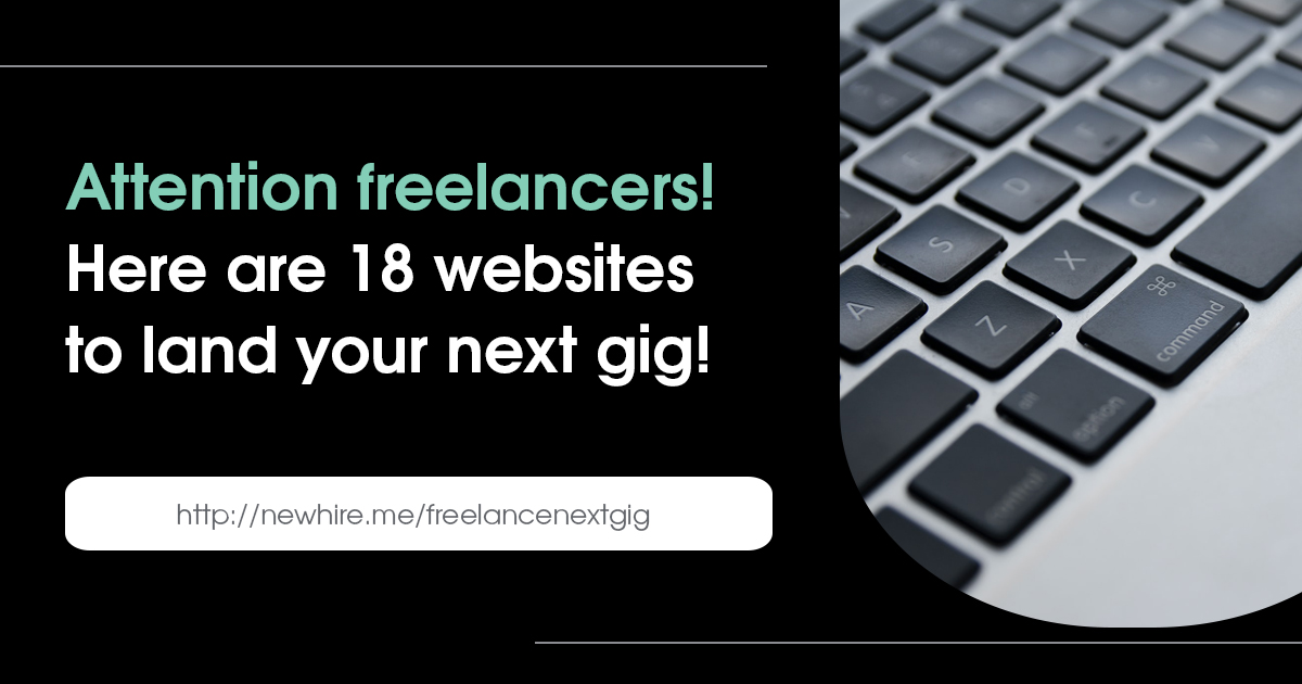 offsourced's tweet photo. Attention #freelancers! Here are 18 websites to land your next #gig!
https://t.co/t1SFZUrl0t https://t.co/8fKoPm7Wy8