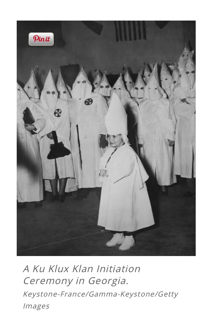 Karen Attiah on X: A blood-stained Ku Klux Klan outfit on display
