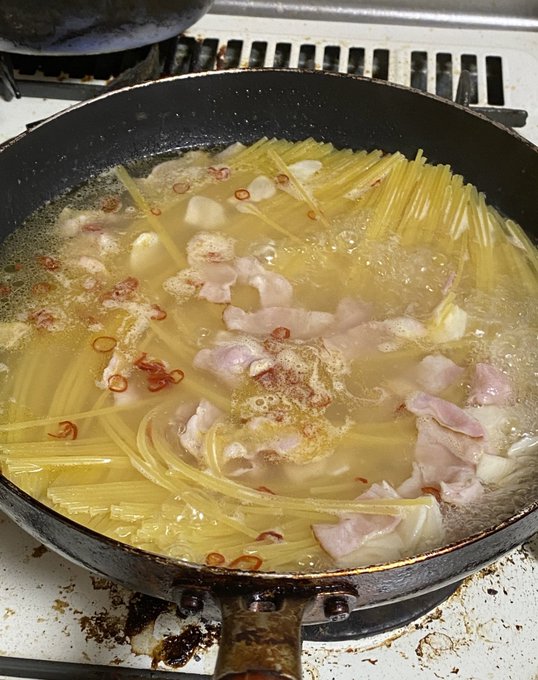 フライパンだけで作る😌 