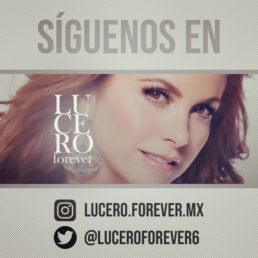 Lucero FOREVER tweet media