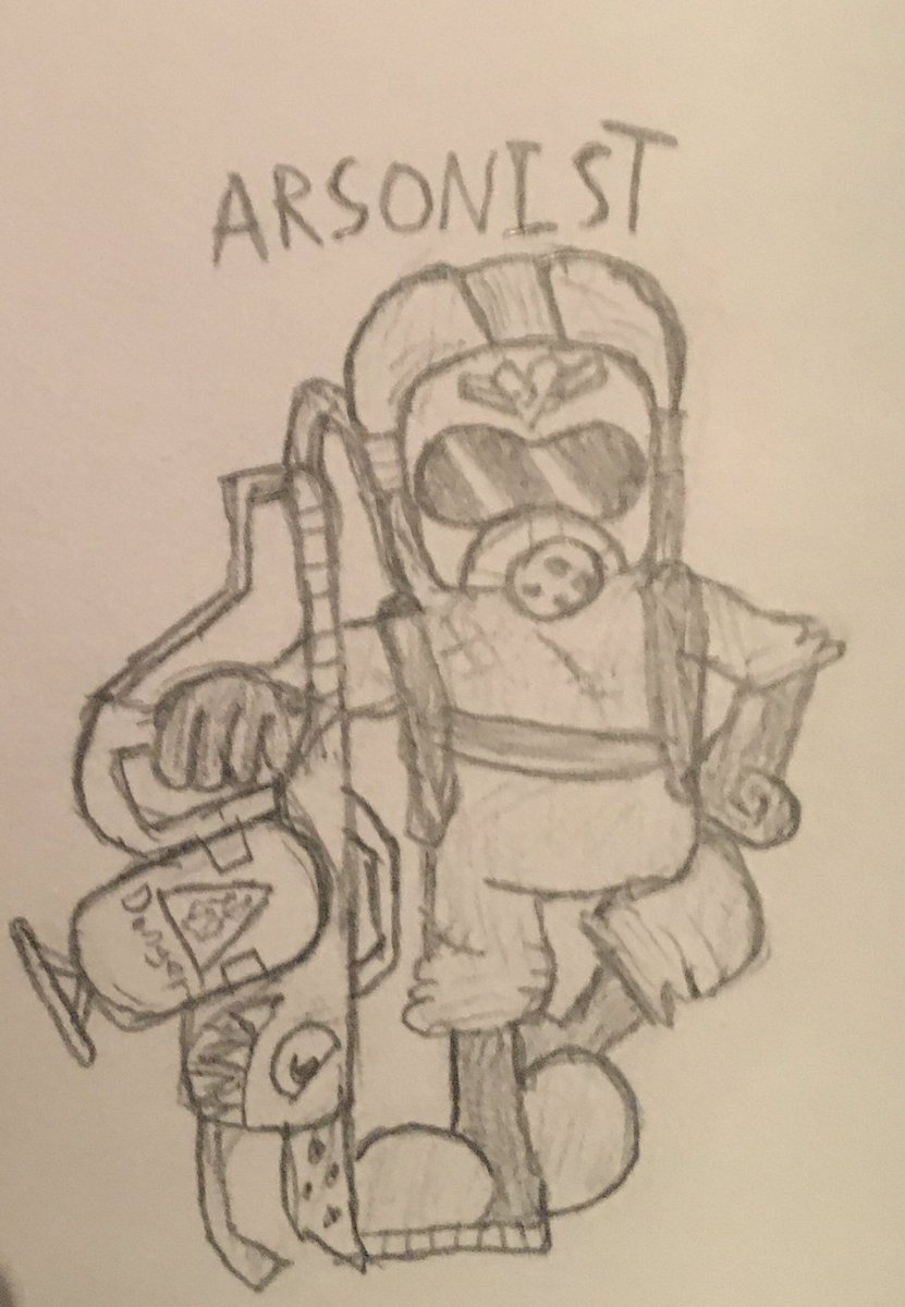 JimmyDaKewlett's tweet photo. Drew some custom Raze’s Hell enemies, with the first one dating back quite a bit, last one was drawn just yesterday. Planning to do more soon. Thoughts and feedback appreciated. #RazesHell #ArtistOnTwitter #Art #traditionalart https://t.co/XMrcT75D77