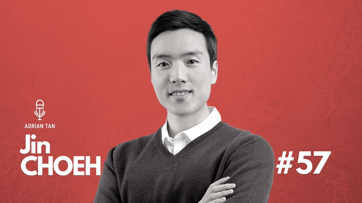 Episode 57 on The Adrian Tan Show.

I speak with Jin Choeh from <a href="/swingvyofficial/">Swingvy</a> on common startups HR issues, GDP on digital transformation and new people management lessons 

Listen here: adriantan.com.sg/jin-choeh-swin…